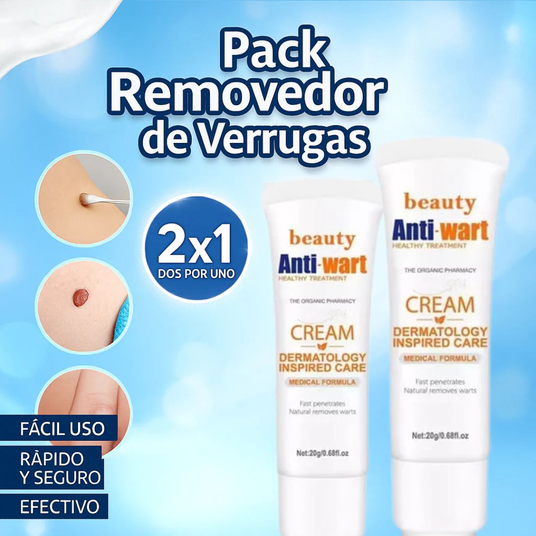 Anti Wart | Elimina verrugas sin dolor | Oferta 2x1