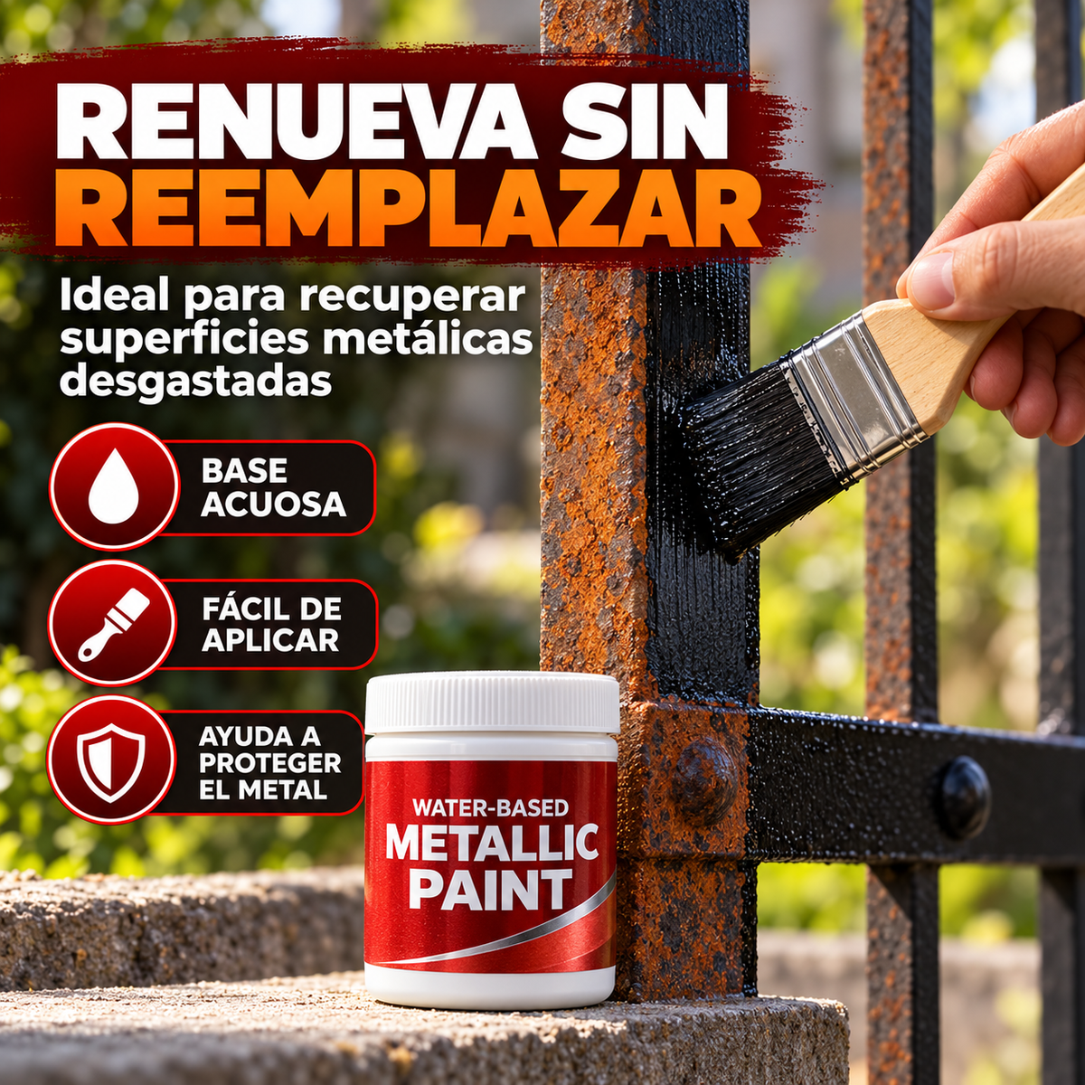 ÓxidoZero Pro™ | Pintura Renovadora Antióxido – CYBER 2×1