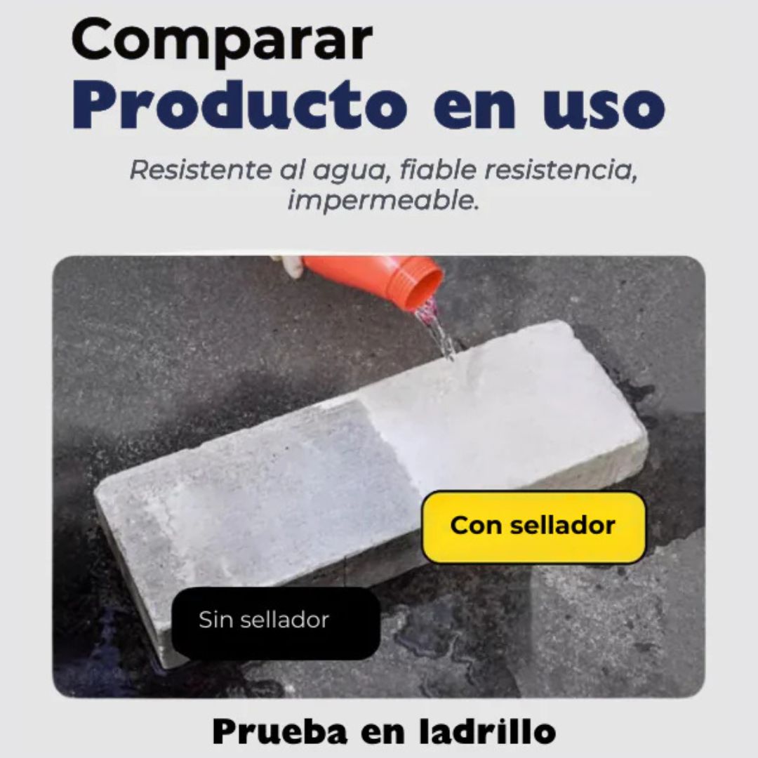 InvisiGuard™ Sellador Impermeable de Grietas y Fugas 300ml + Brocha