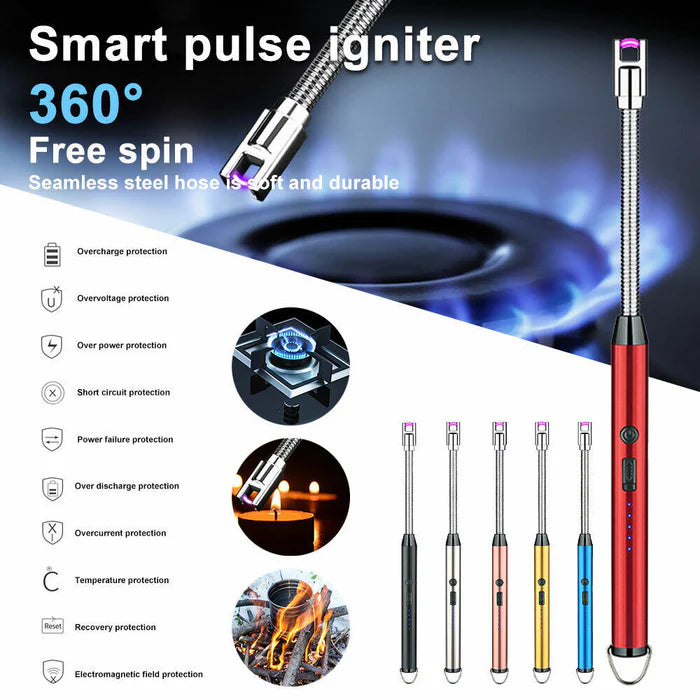 ElectricIgnite™  El Encendedor Eléctrico Más Seguro y Versátil