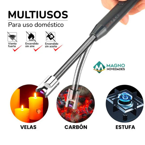 ElectricIgnite™  El Encendedor Eléctrico Más Seguro y Versátil