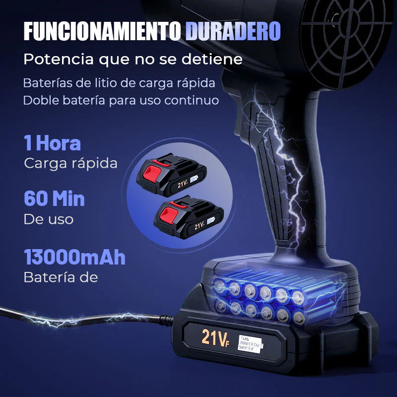 PatioMaster™ Soplador TURBO Limpia y Prende tu asado en segundos
