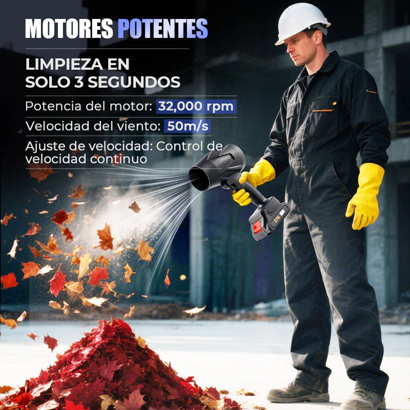 PatioMaster™ Soplador TURBO Limpia y Prende tu asado en segundos
