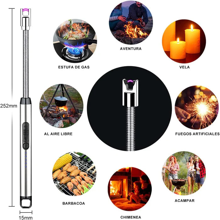 ElectricIgnite™  El Encendedor Eléctrico Más Seguro y Versátil
