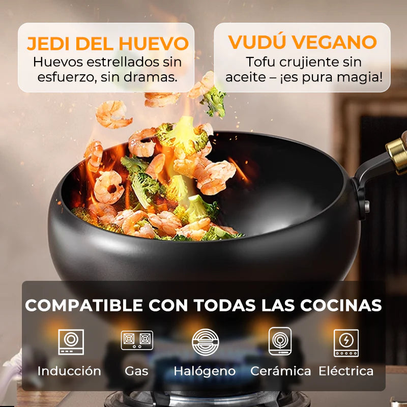 Sartén Kuro Antiadherente + 🎁 Ebook 20 recetas Japonesa