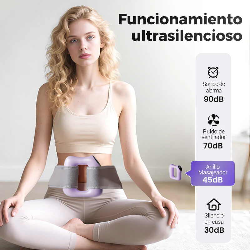 Masajeador Proo + cinta ajustable.  3 en 1 Quema grasa, Mejora digestiva y Masajes.