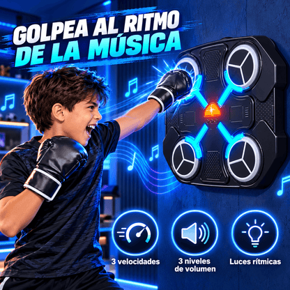 BoxBeat Kids™ | Entrenador de Boxeo Musical + Guantes de Regalo