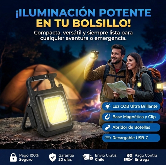 Linterna de llavero 2026 multifunciones