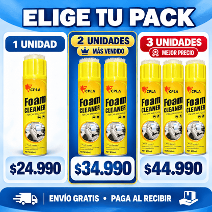DesmanchaFoam Pro™ OFERTA 2×1 Espuma Limpiadora para Sofás, Colchones y Tapizados