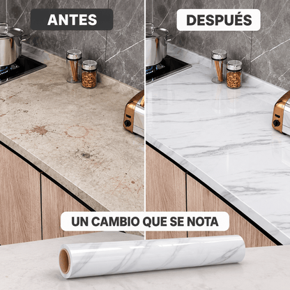 MarmoRenueva Pro™ | Vinilo Adhesivo Efecto Mármol