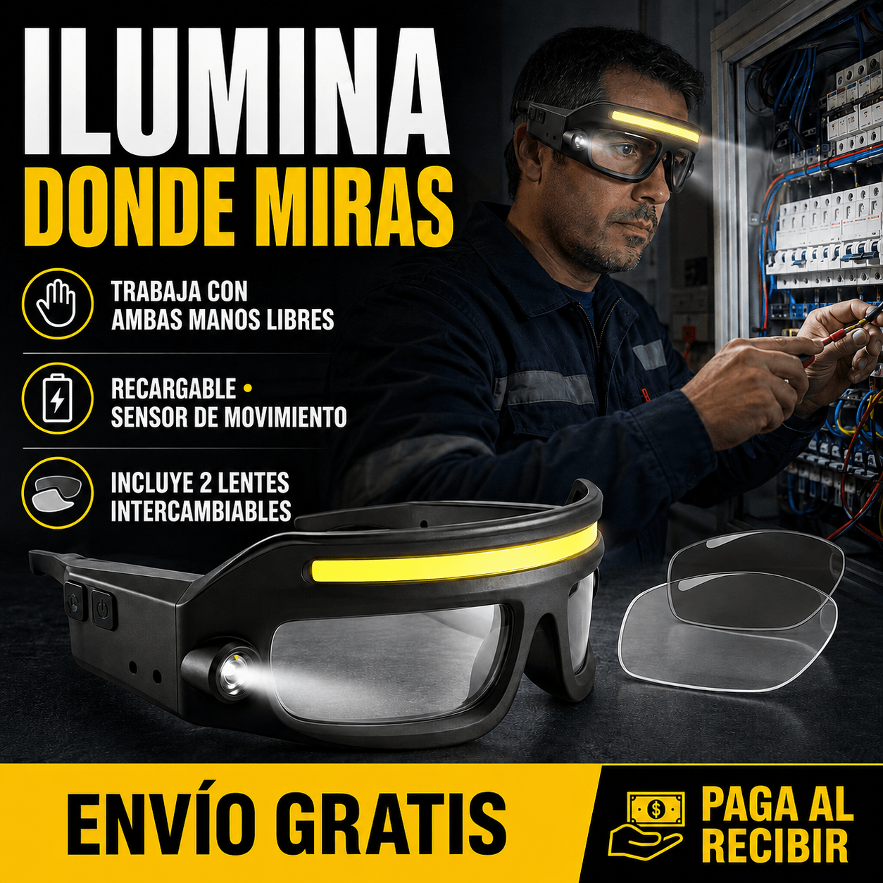 VisionPro™️ + 2 lentes intercambiables GRATIS 🎁