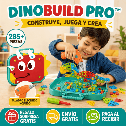 DinoBuild Pro™ de 285+ piezas + Regalo Sorpresa GRATIS