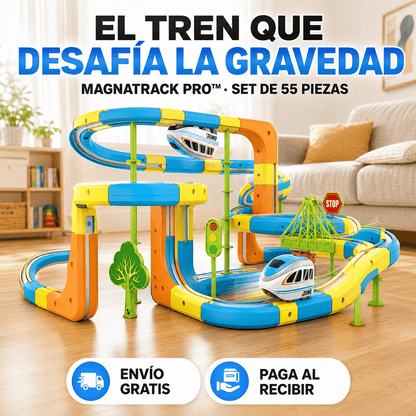 MagnaTrack Pro™ – + tren eléctrico recargable incluido