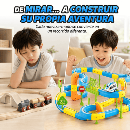 MagnaTrack Pro™ – + tren eléctrico recargable incluido