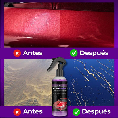 LustraMax™ - Cera de Blindaje en Spray 3 en 1