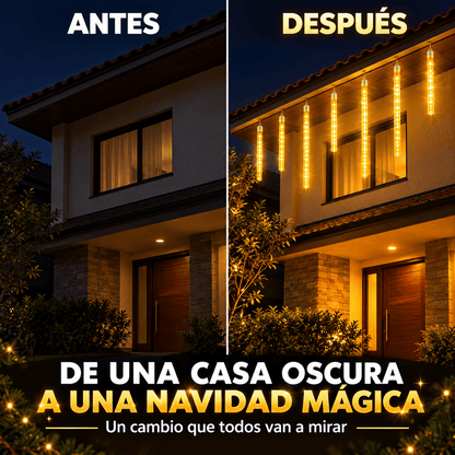MeteoraGlow™ |🎅🏻 Luces LED Efecto Lluvia de Meteoritos