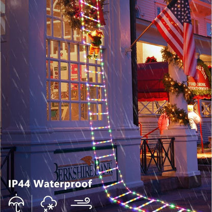 SantaLadder Lights TM° Una escalera llena de magia, risas y espíritu familiar 🎄❤️ + GRATIS Tarjeta navideña