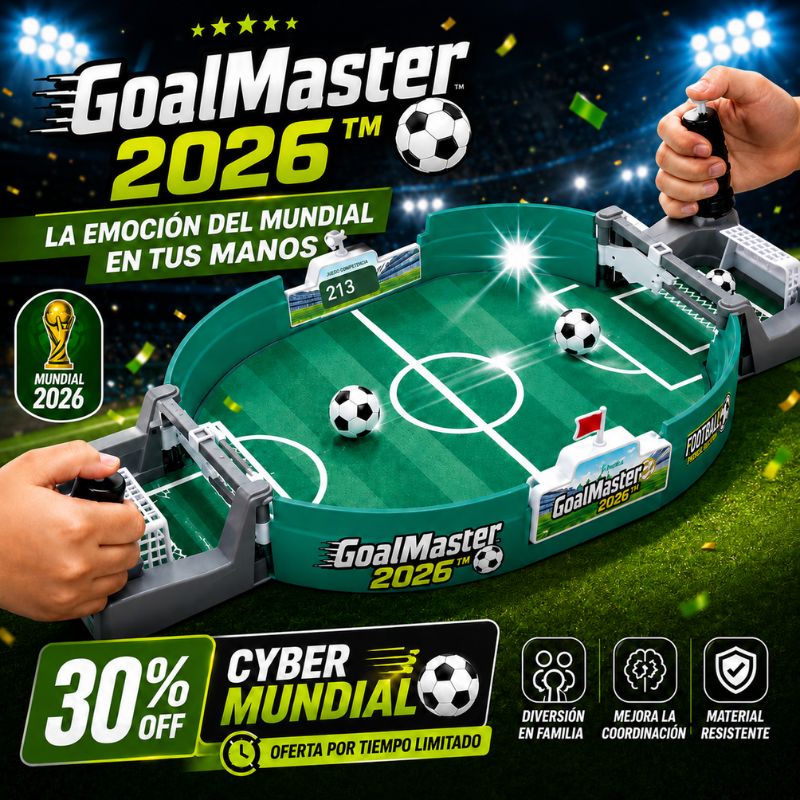 GoalMaster 2026™ – Juego de fútbol para niños y adultos | Cyber Mundial