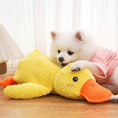 DuckToy™ 🦆 – El peluche indestructible que tu mascota amará morder y abrazar 🐶❤️