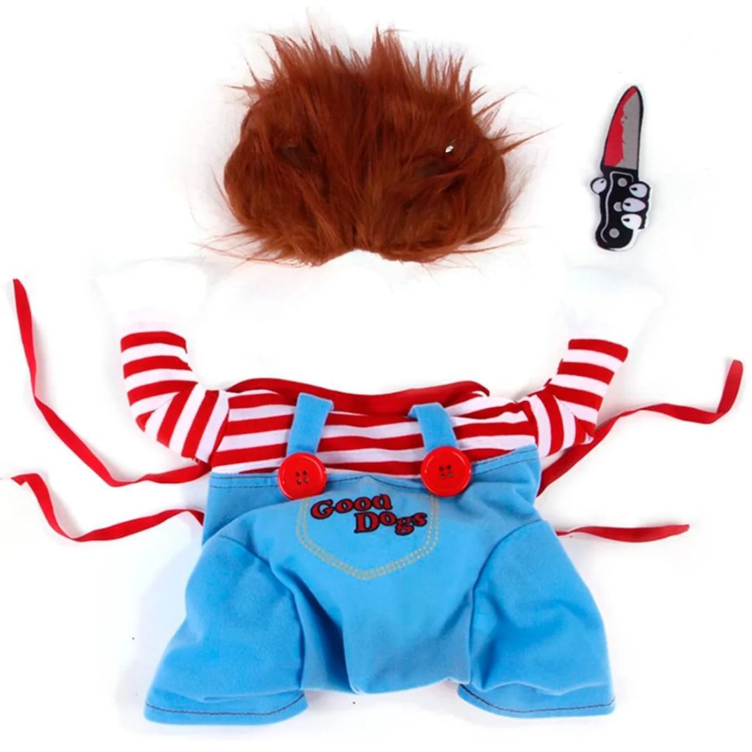 Disfraz Mascotas 2025° Chucky Halloween