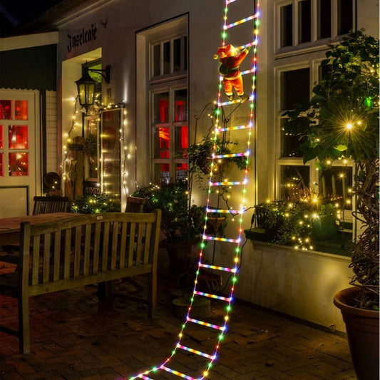 SantaLadder Lights TM° Una escalera llena de magia, risas y espíritu familiar 🎄❤️ + GRATIS Tarjeta navideña