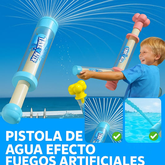 AquaFire Jet Gun — 🔥OFERTA 2X1 Chorro potente con efecto fuegos artificiales 🎆