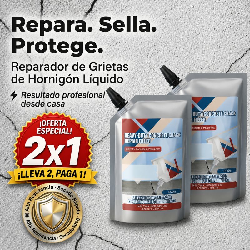 Sella grietas al instante y evita filtraciones — Promo 2x1 por lanzamiento