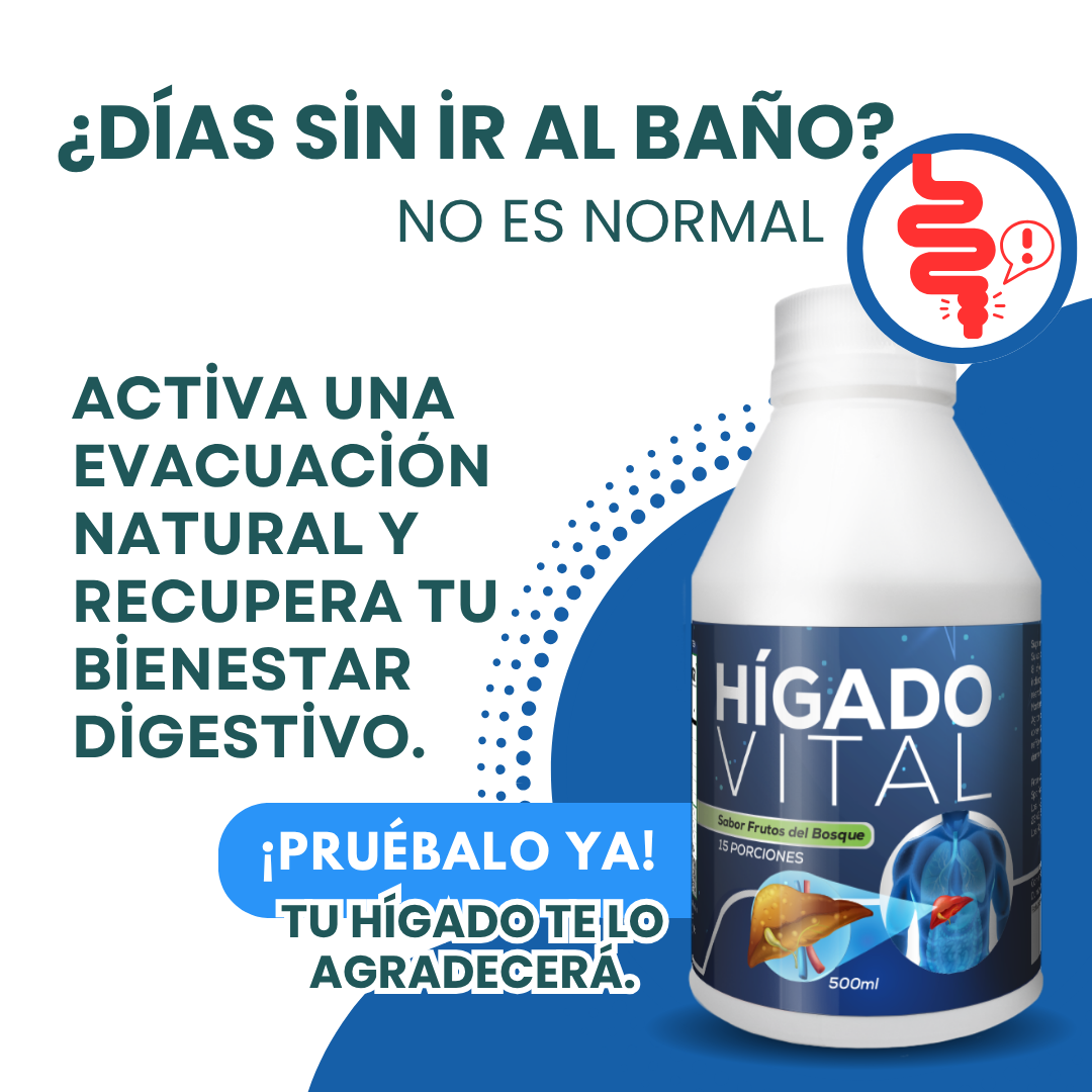 Hígado Vital 🌿– Equilibra, Depura y Renueva Tu Cuerpo