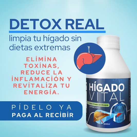 Hígado Vital 🌿– Equilibra, Depura y Renueva Tu Cuerpo