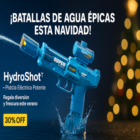 HydroShot™ Lanza agua electrica 2025°