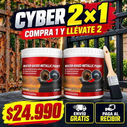 ÓxidoZero Pro™ | Pintura Renovadora Antióxido – CYBER 2×1