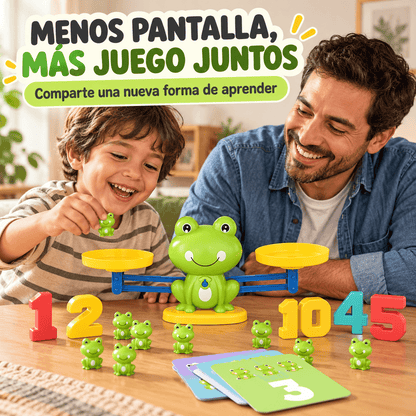 RanaMath™ | Balanza matemática para aprender a contar y sumar jugando