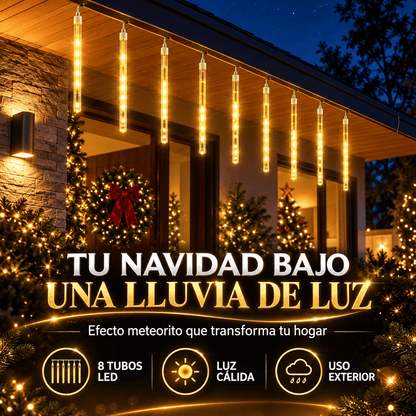 MeteoraGlow™ |🎅🏻 Luces LED Efecto Lluvia de Meteoritos