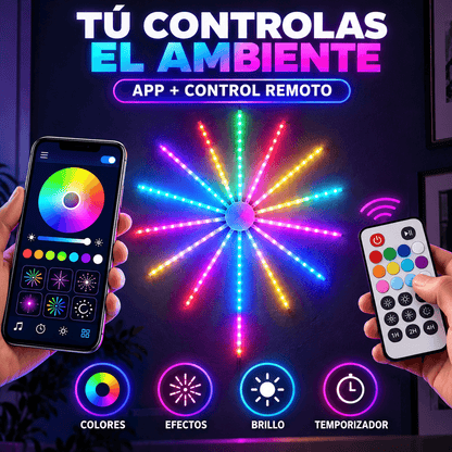 FireGlow Pro™ | Luz LED RGB que Baila con tu Música