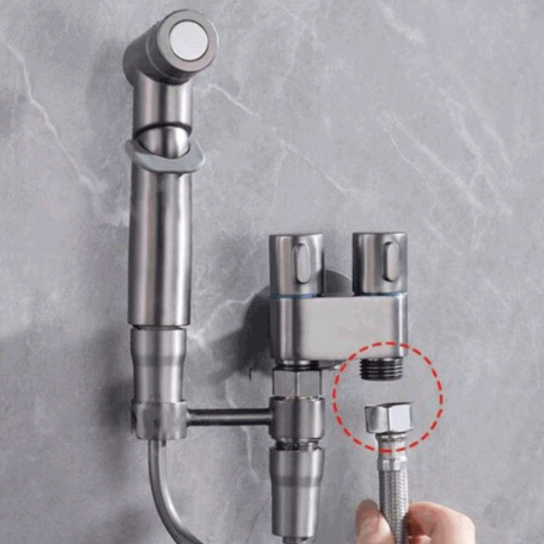 BidéReiniger™ Llave para sanitario + ducha