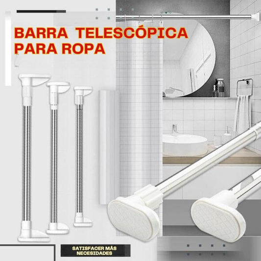 FlexiHang™ Barra Telescópica para Ropa – ¡50% de descuento hoy!