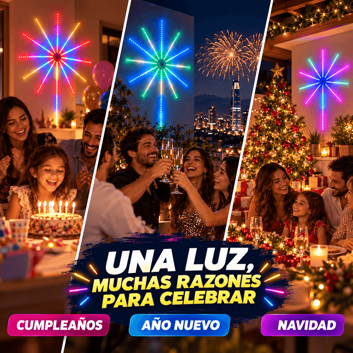 FireGlow Pro™ | Luz LED RGB que Baila con tu Música