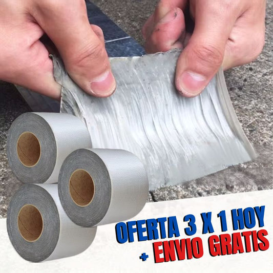 CintaPro2026 TM°. Sella goteras al instante,Resiste agua y humedad. Oferta 3x1