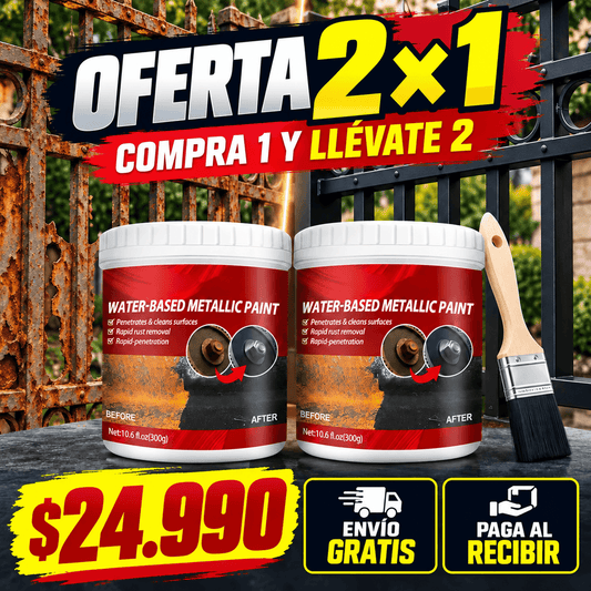 ÓxidoZero Pro™ | Pintura Renovadora Antióxido – Oferta 2×1
