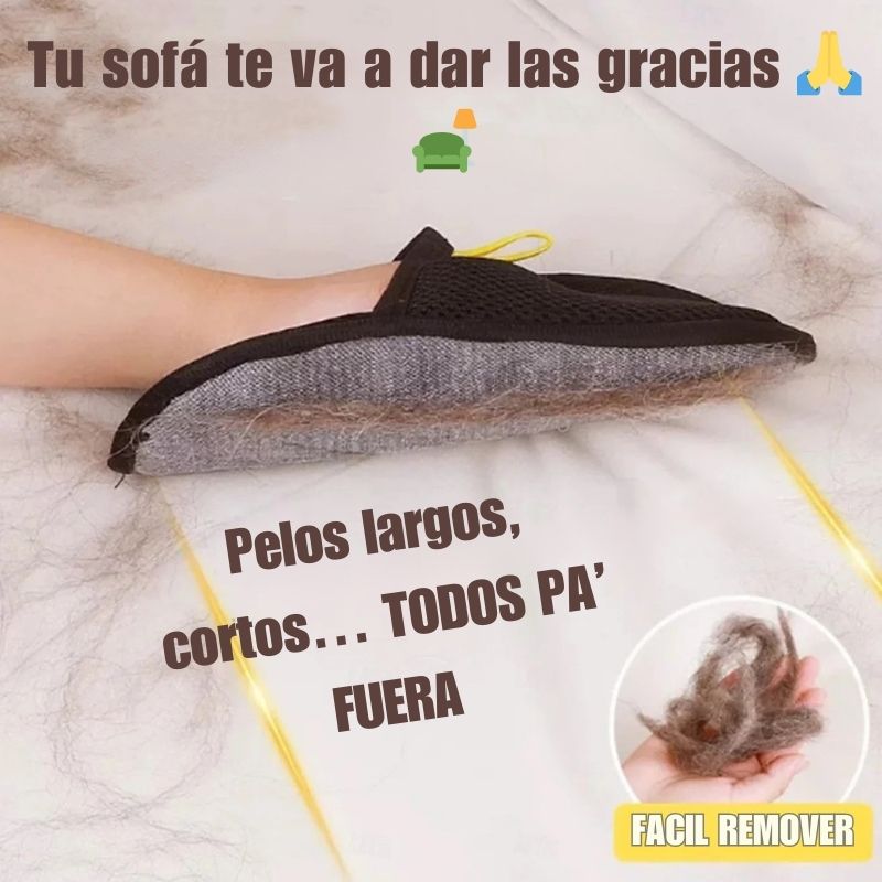 Guante PRO!  2025° 😸 Quita Pelos Electroestático — Perros y Gatos. Pelos largos y cortos