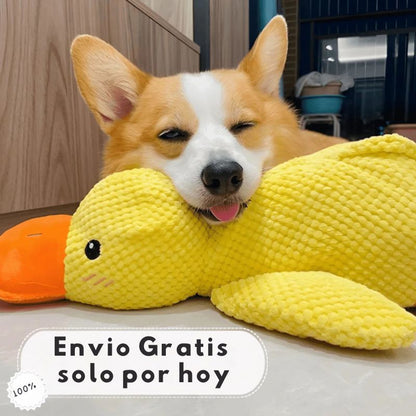 DuckToy™ 🦆 – El peluche indestructible que tu mascota amará morder y abrazar 🐶❤️