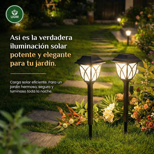 Pack 2 Estacas Solares – Cero Gasto en Electricidad 💸