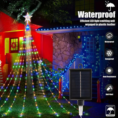 SolarStar™ Estrella de Navidad Solar 3 Metros ⭐️