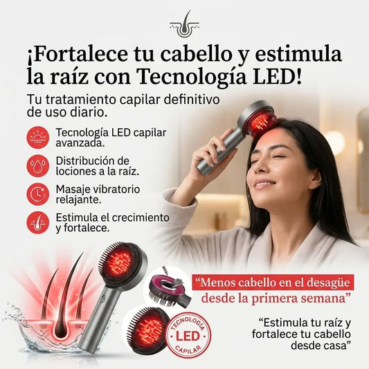 BrilloRaíz™ ❤️ Menos cabello en el desagüe desde la primera semana