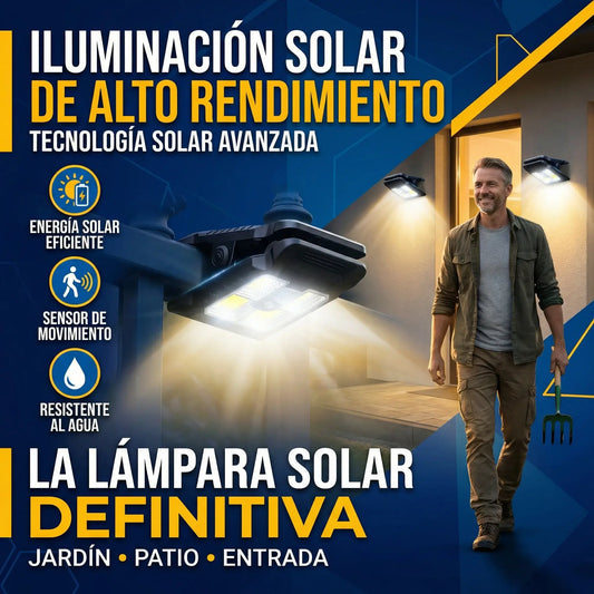 💡 ClipSolar Pro™ – Luz Inteligente con Sensor 🎁 Compra 1 y Recibe 1 GRATIS Hoy