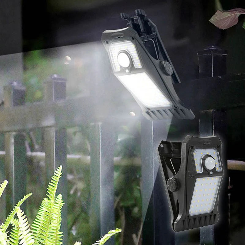 SolarClip Ilumina™ – Luz solar portátil que se engancha donde quieras.